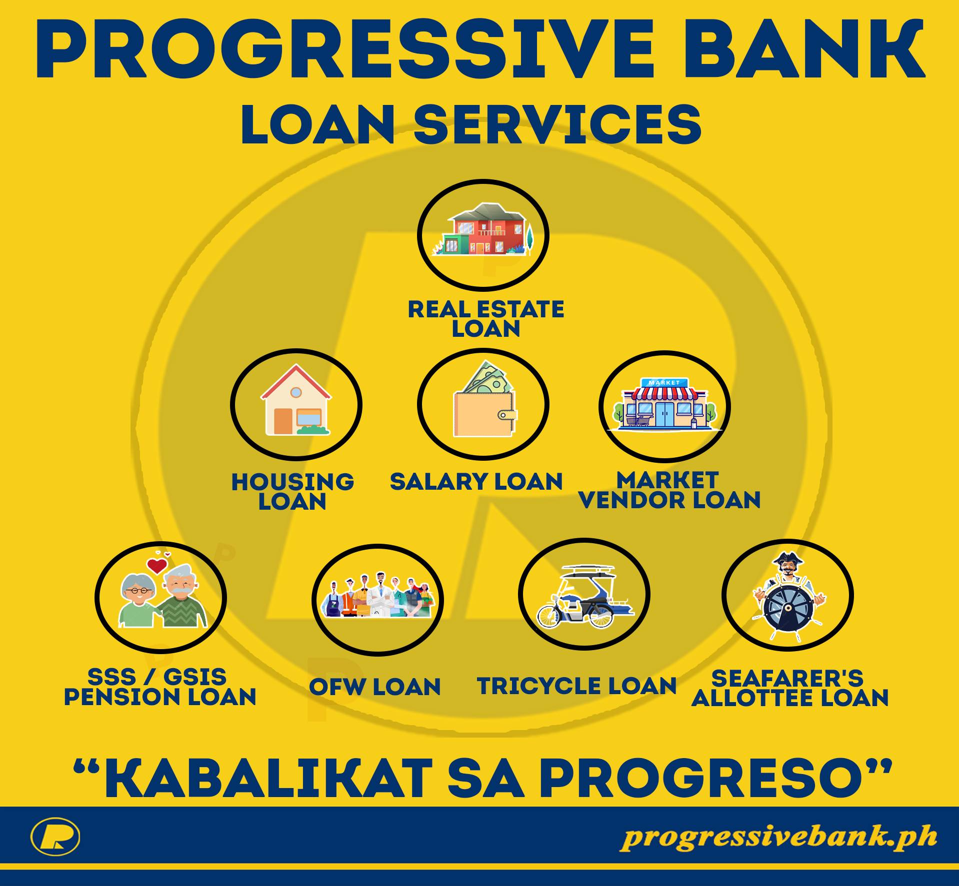 Progressive - Progressive Bank Loan Services! Come and bank with us ...
