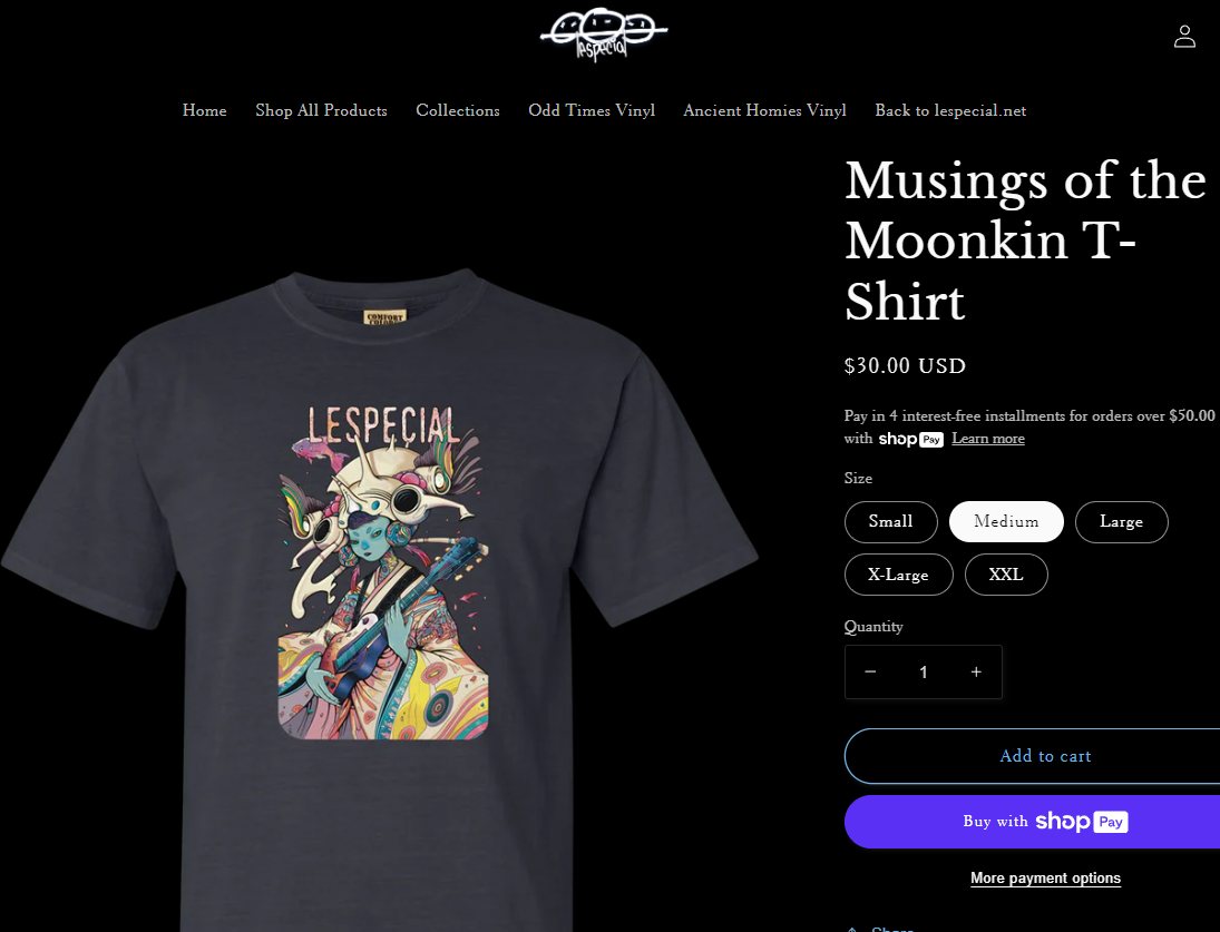 Omocat x Porter Robinson t-shirt featuring Rin now available