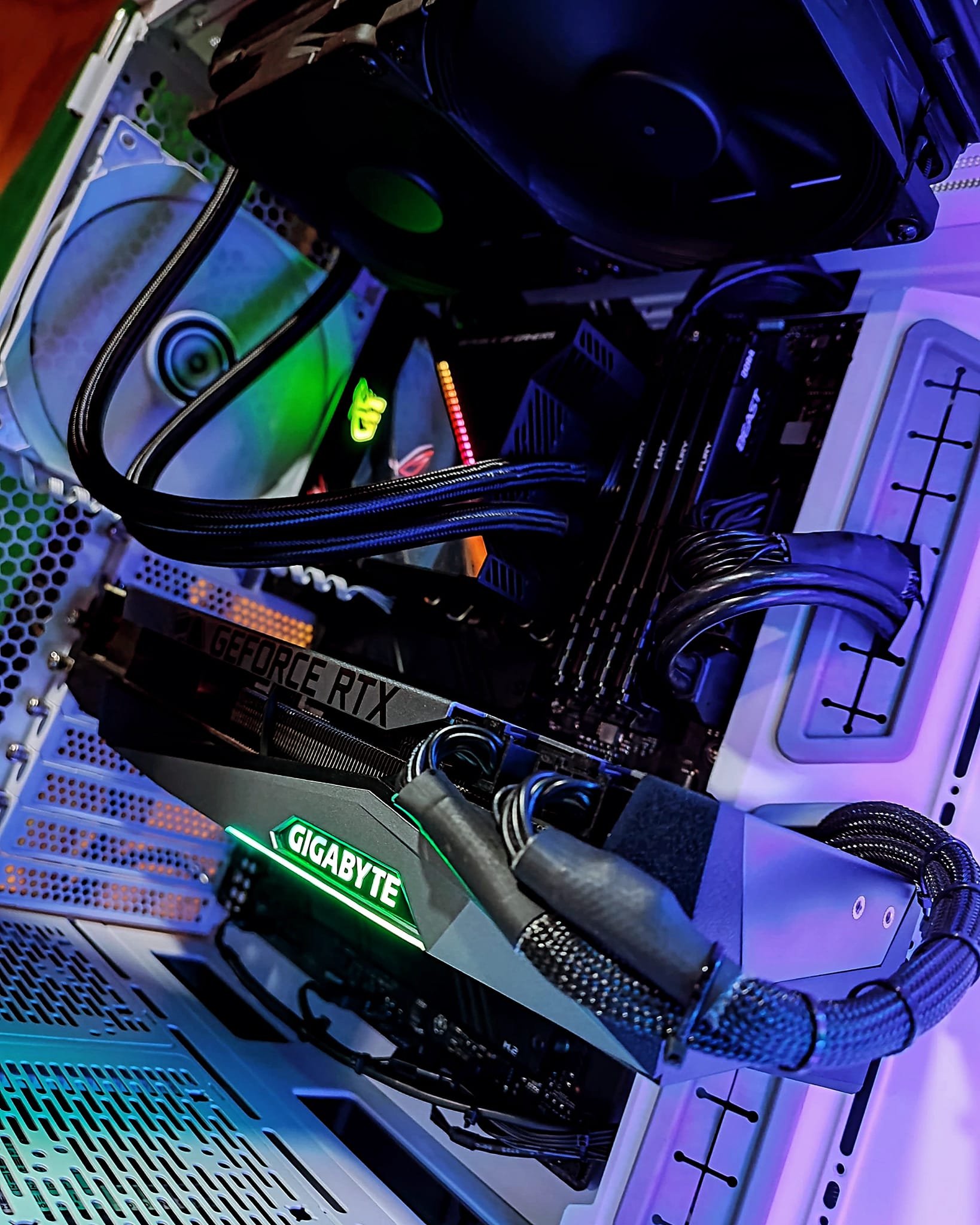 Rtx 3080 and ryzen 9 5900x pc build