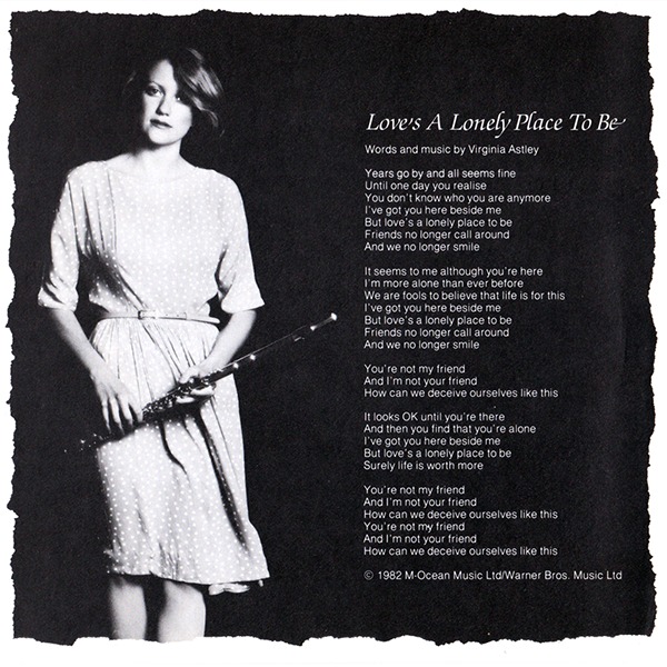 Virginia Astley - From Gardens Where We Feel Secure 1983 , Rough Trade