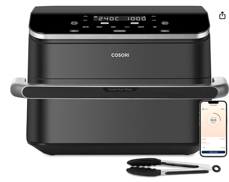 Papier cuisson pour friteuse à air - SUTEO - 150 pièces - Compatible Ninja Foodi FlexDrawer 10