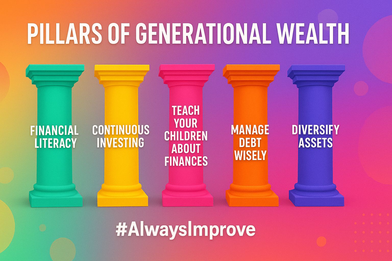 Sekhola - 🔥BREAKING THE CIRCLE🔥 ️ Generational wealth is built by ...