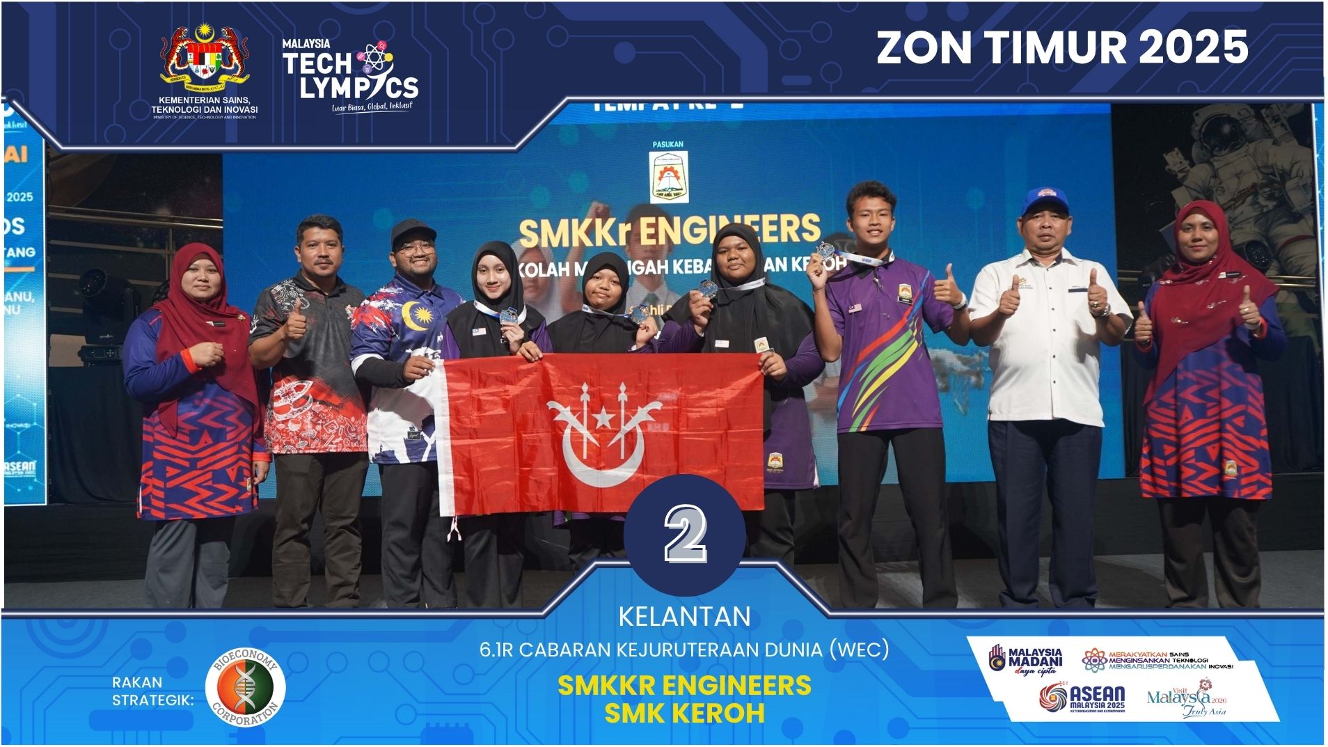 🏆 Tahniah kepada semua pemenang... - Malaysia Techlympics | Facebook