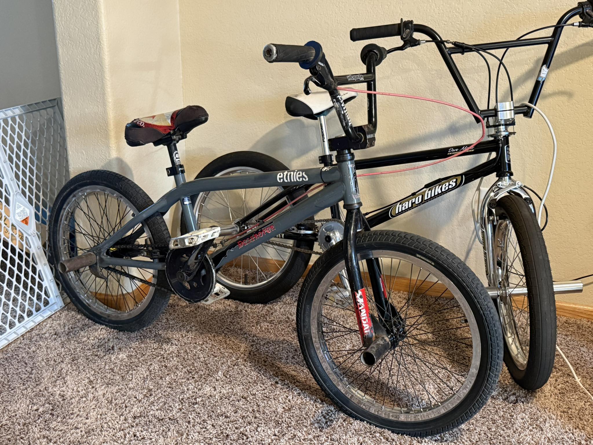 Restored 01 Volume Destroyer BMX bike