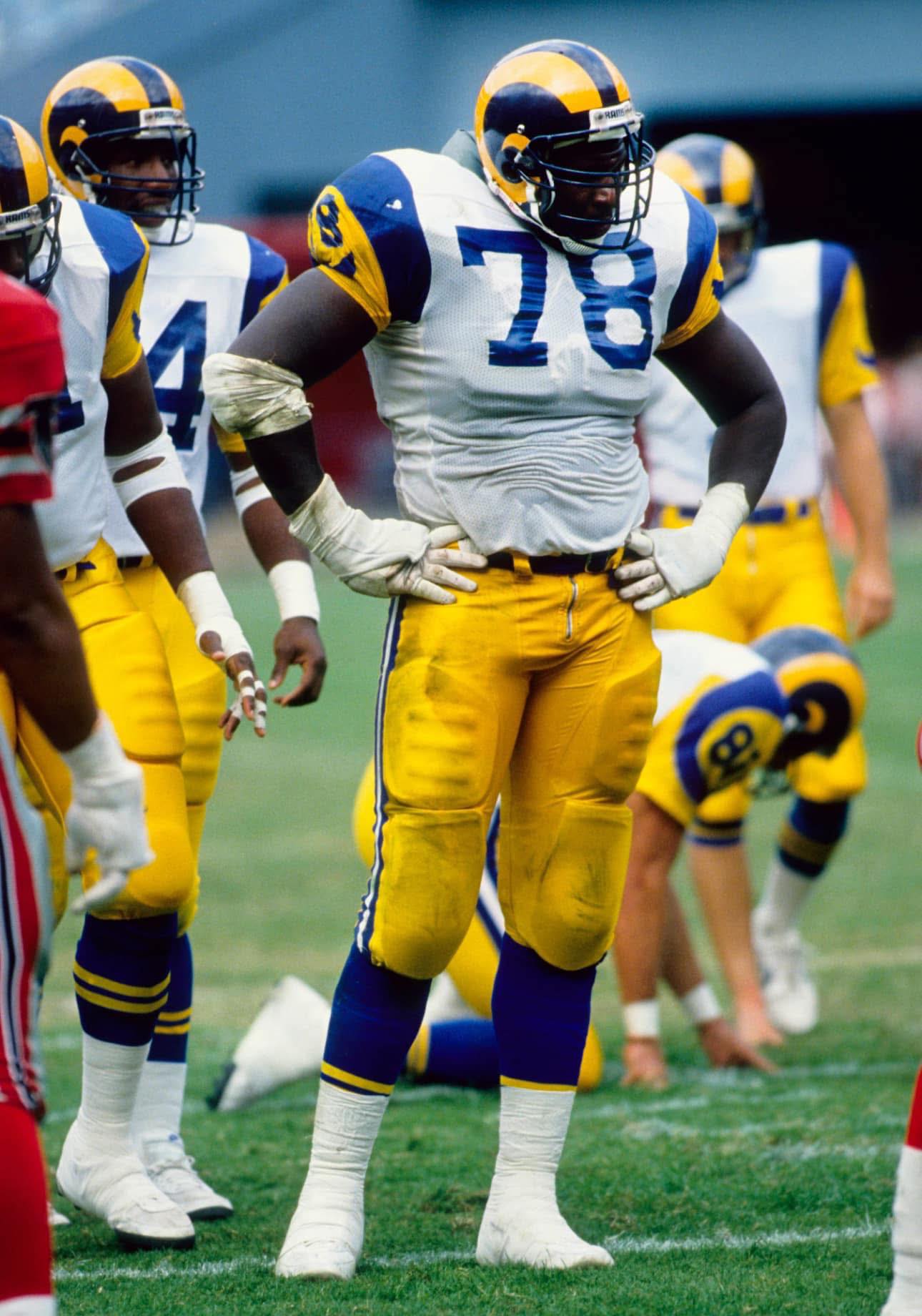 Los Angeles Rams tackle Jackie Slater... - The Red Zone Post | Facebook