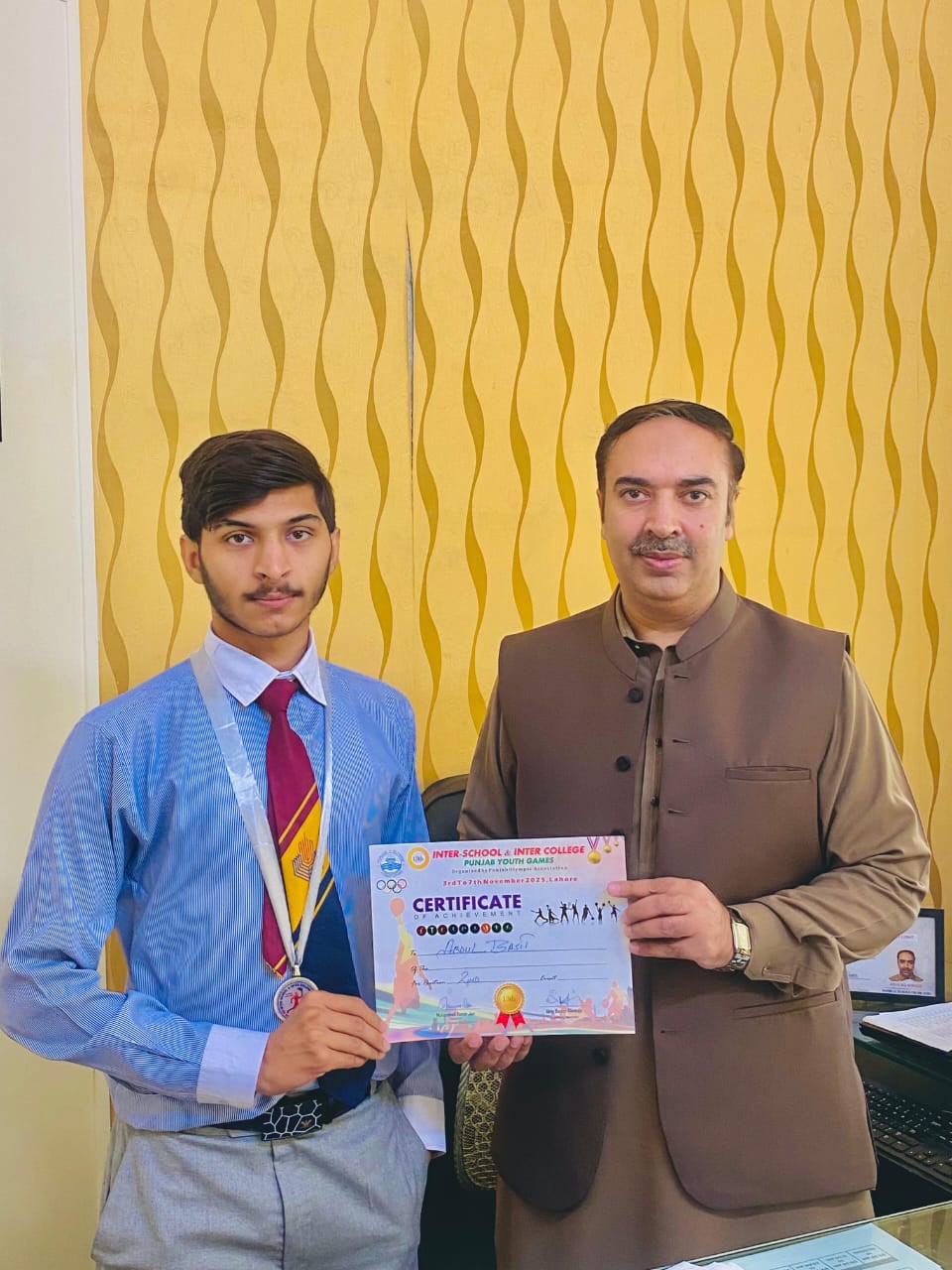Punjab - We congratulate our talented student Abdul Basit from Punjab ...