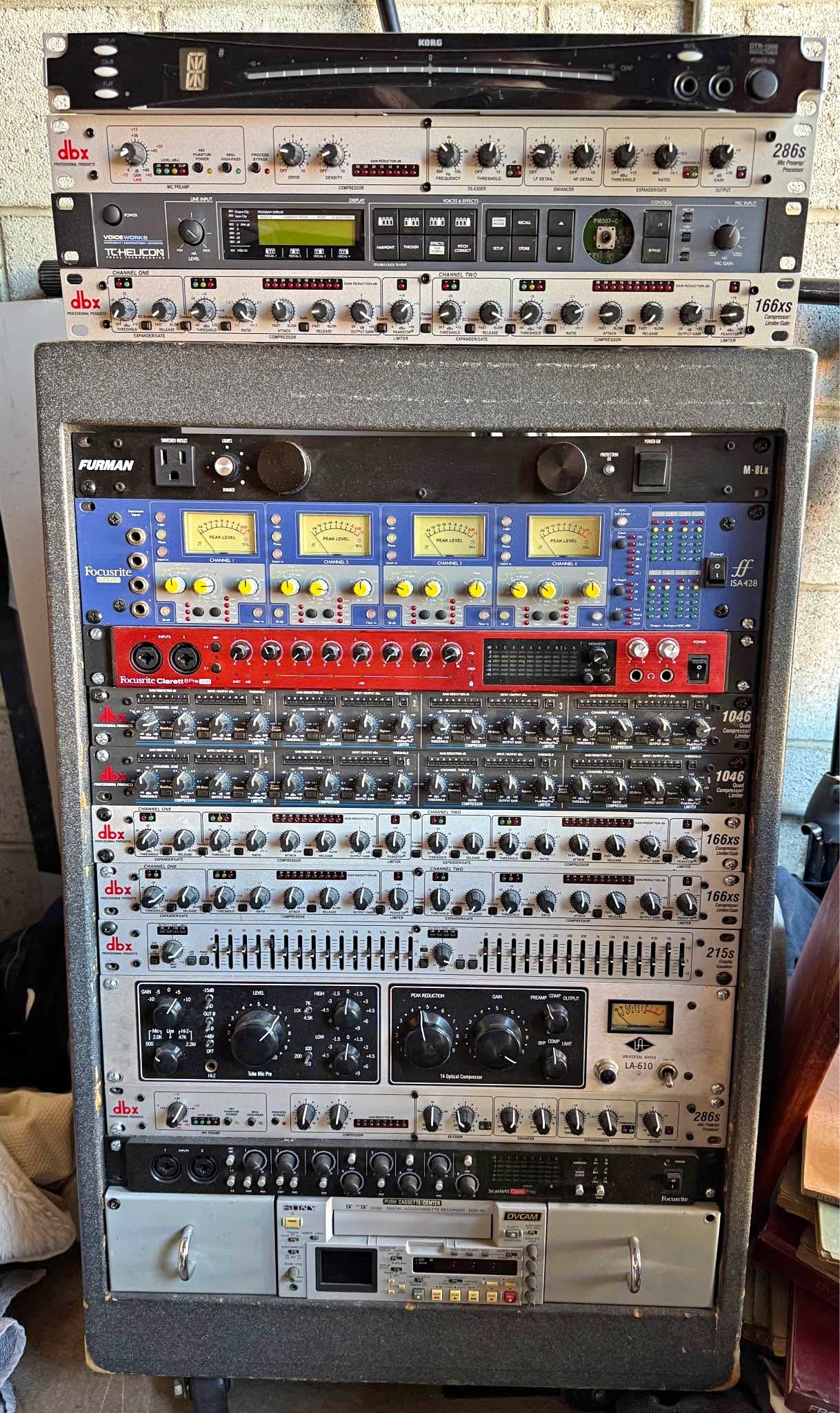 Rack Units Focusrite, DBX, TC Helicon, Furman, Korg - Pro Audio ...