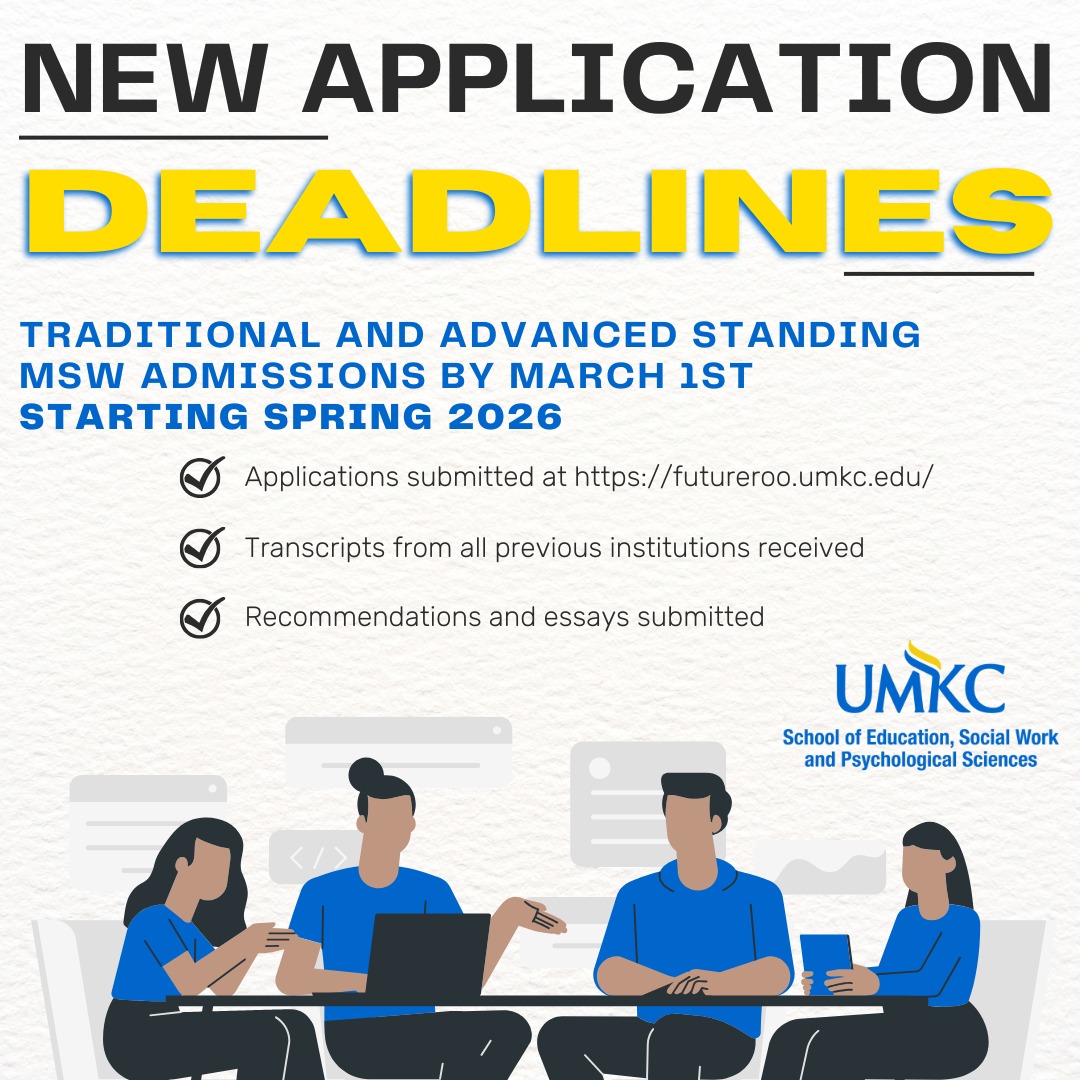 BIG NEWS - We've simplified... - UMKC Social Work Department | Facebook