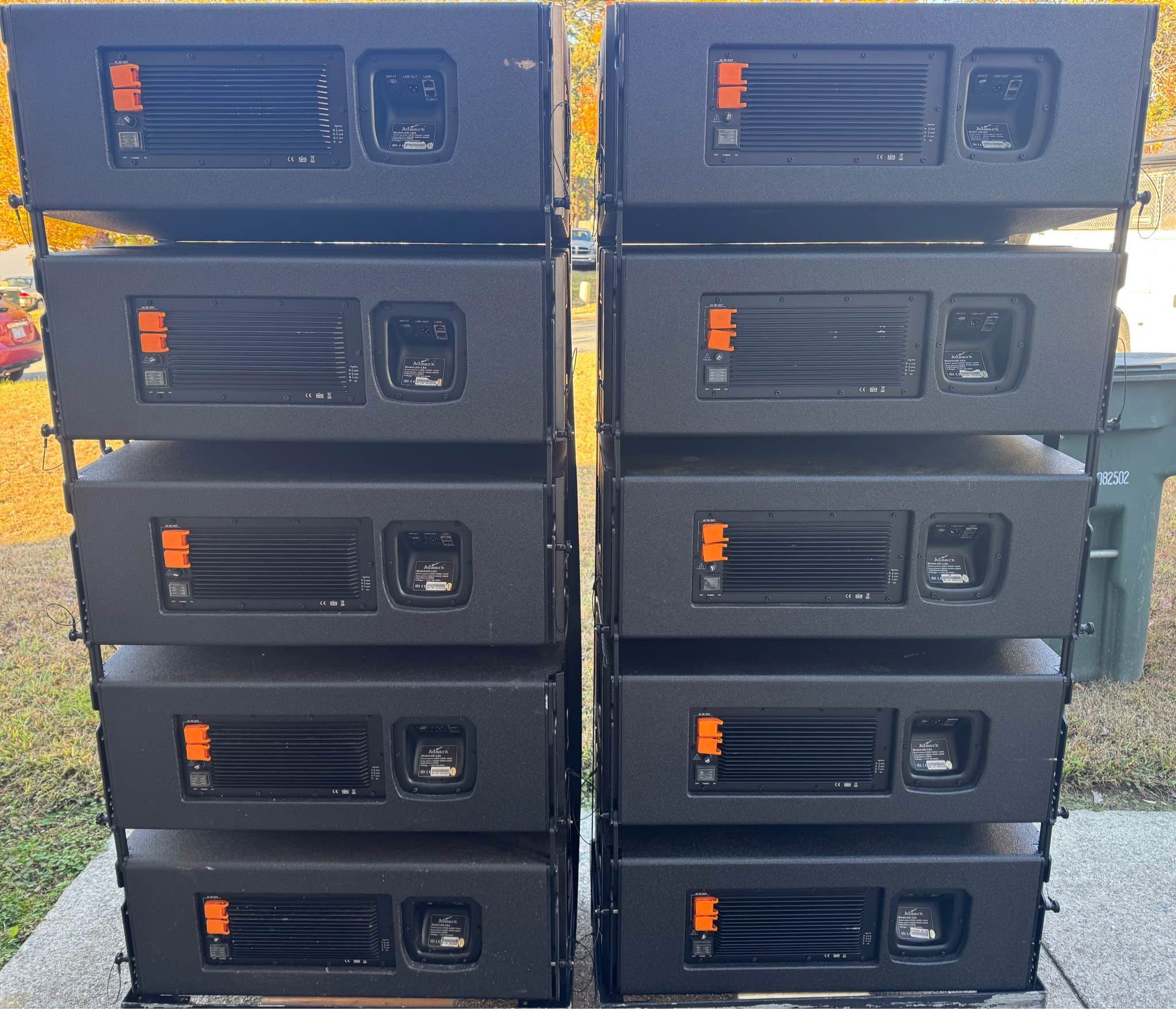 12x Admark L5A Active Line Arrays - Speakers & Subwoofers - Greensboro ...