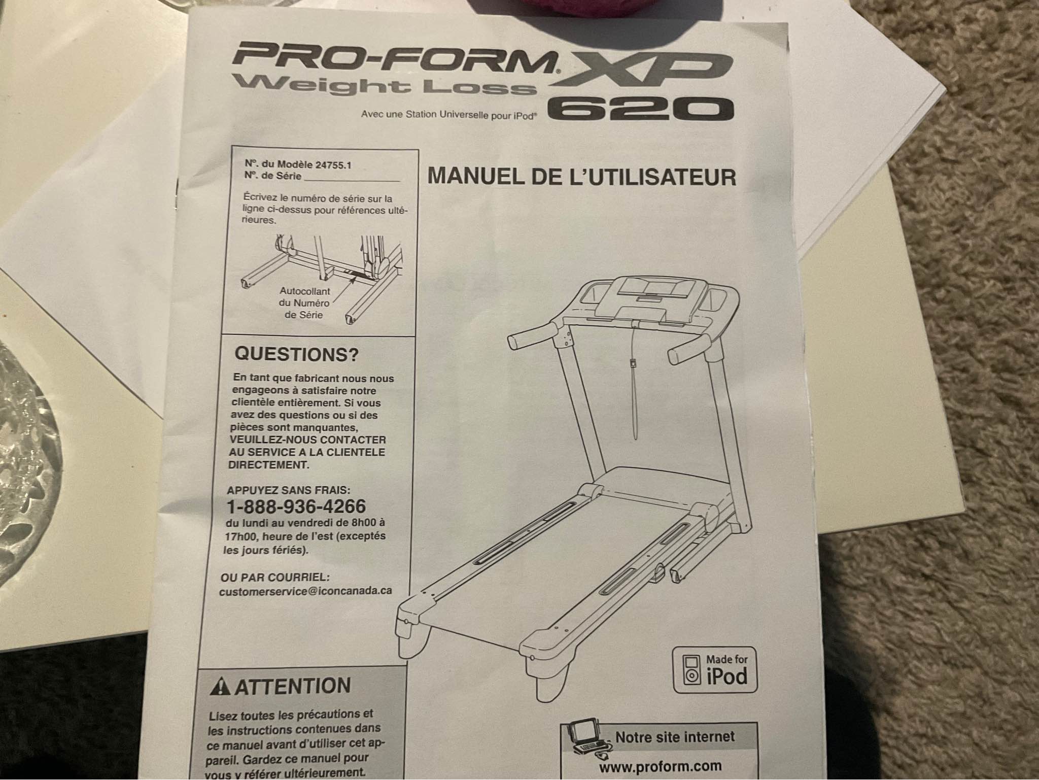 Pro Form XP TREADMILL - Treadmills - Campbell River, British Columbia ...