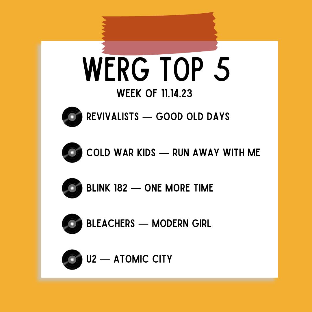 90.5 WERG - Remember those “Good Old Days” when our Top 5...