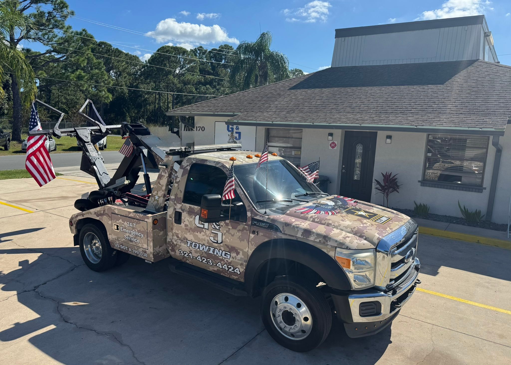 G and J Towing | Palm Bay FL