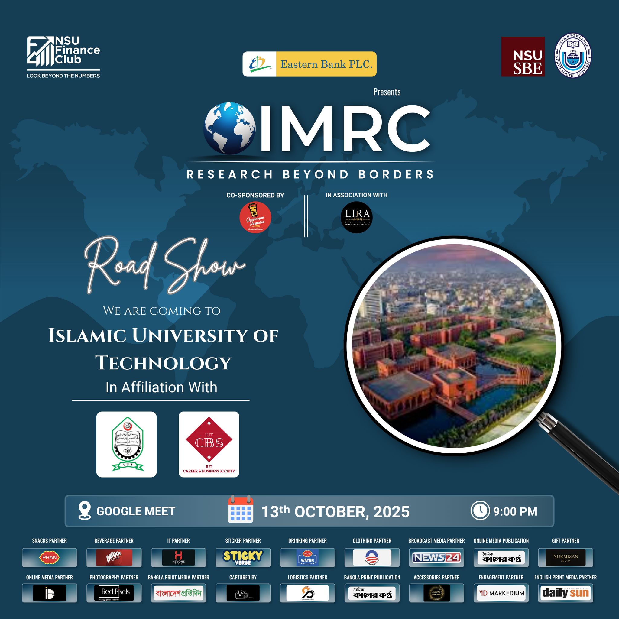 🌍 IMRC 2025:... - IUT Career and Business Society - IUT CBS | Facebook