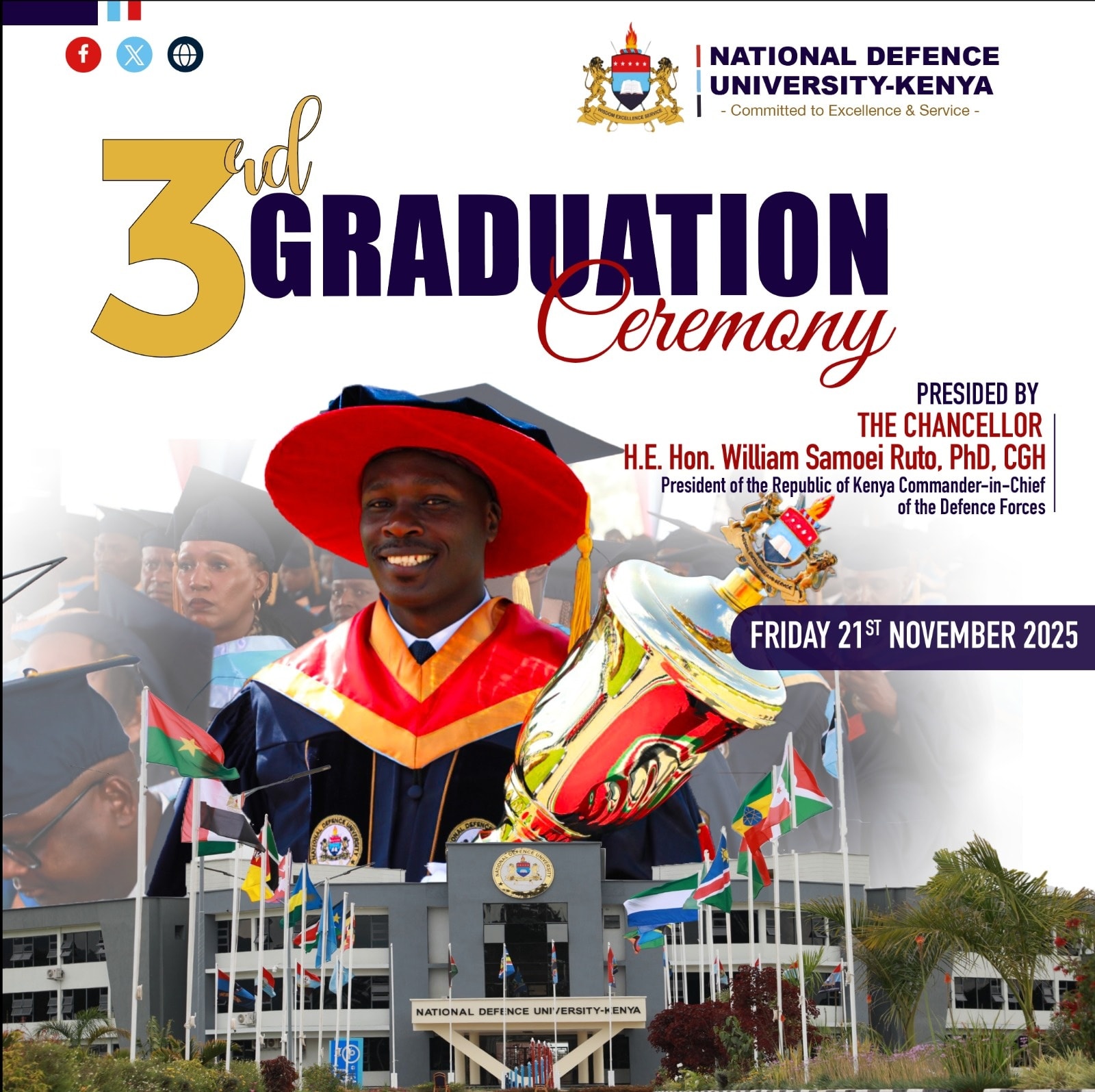 We congratulate the... - National Defence University-Kenya | Facebook