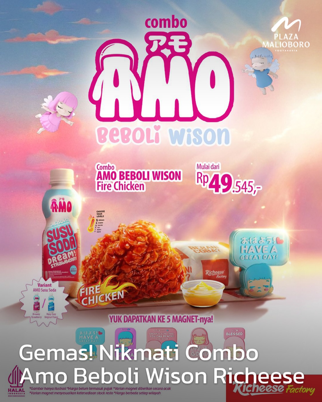 Plaza - Halo halo dari Combo AMO Beboli Wison ! Y Menu baru dari ...