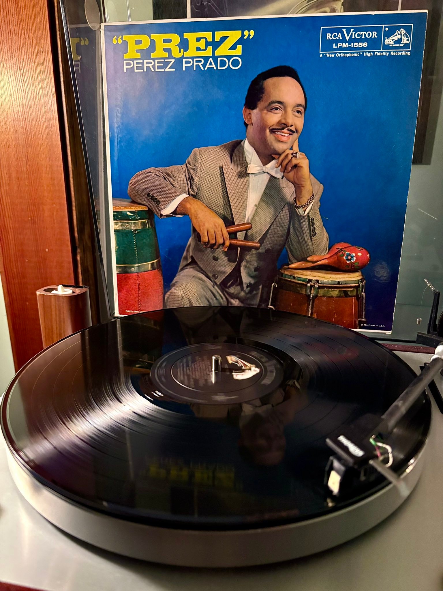 Perez Prado live show in Japan on 7-inch vinyl