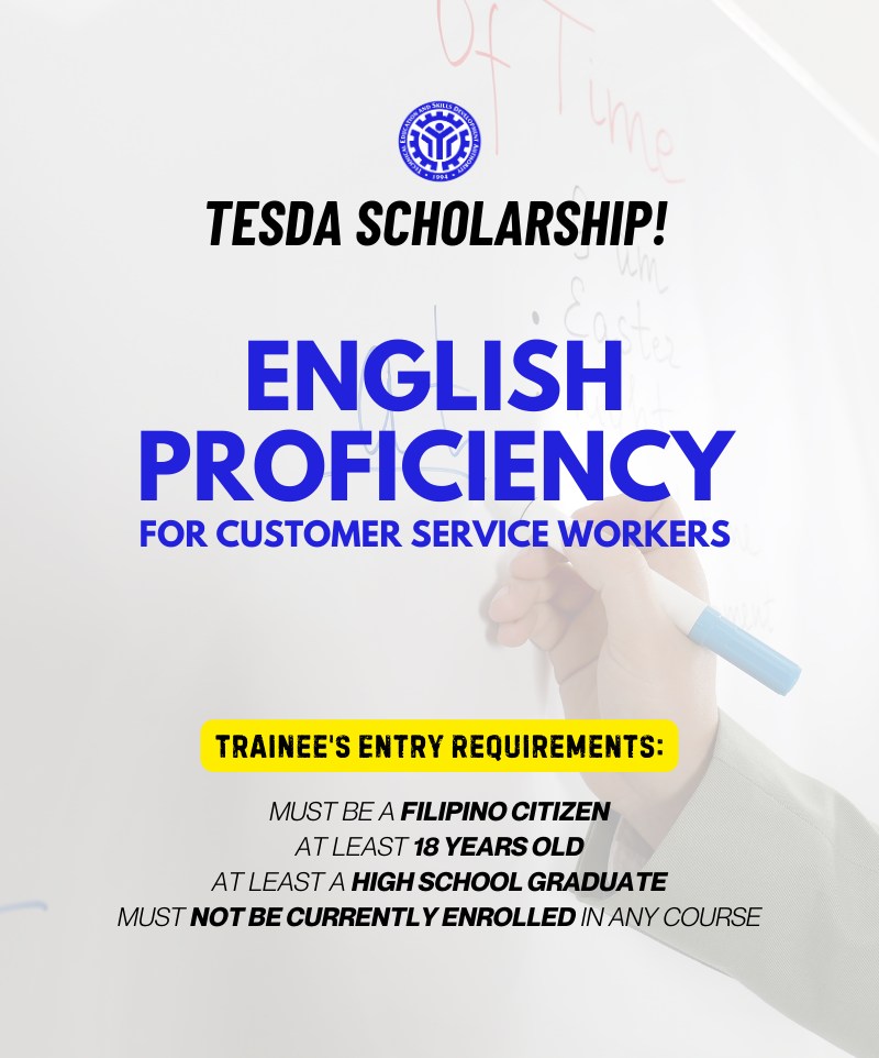 English Proficiency Training Program... - Tesda Courses Free | Facebook