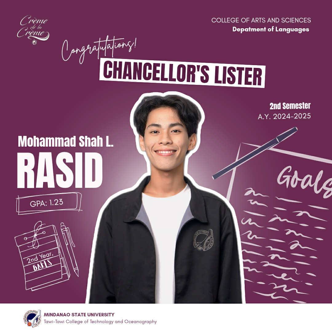 Department of Languages | Bongao