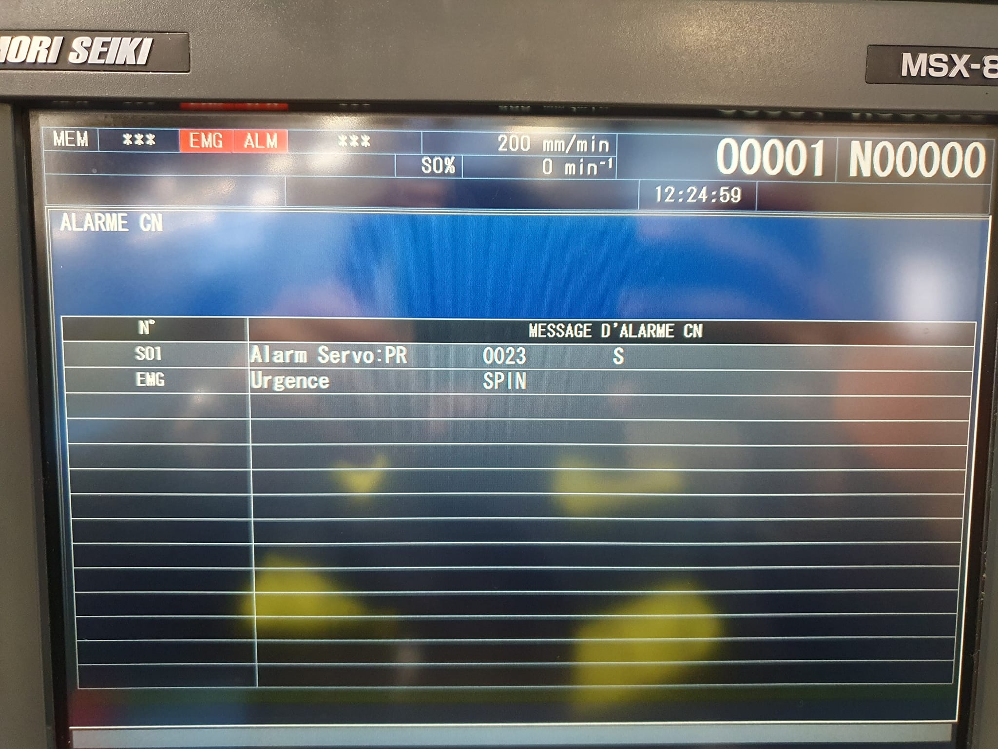 Hello machinist, If anyone know this type of alarm.