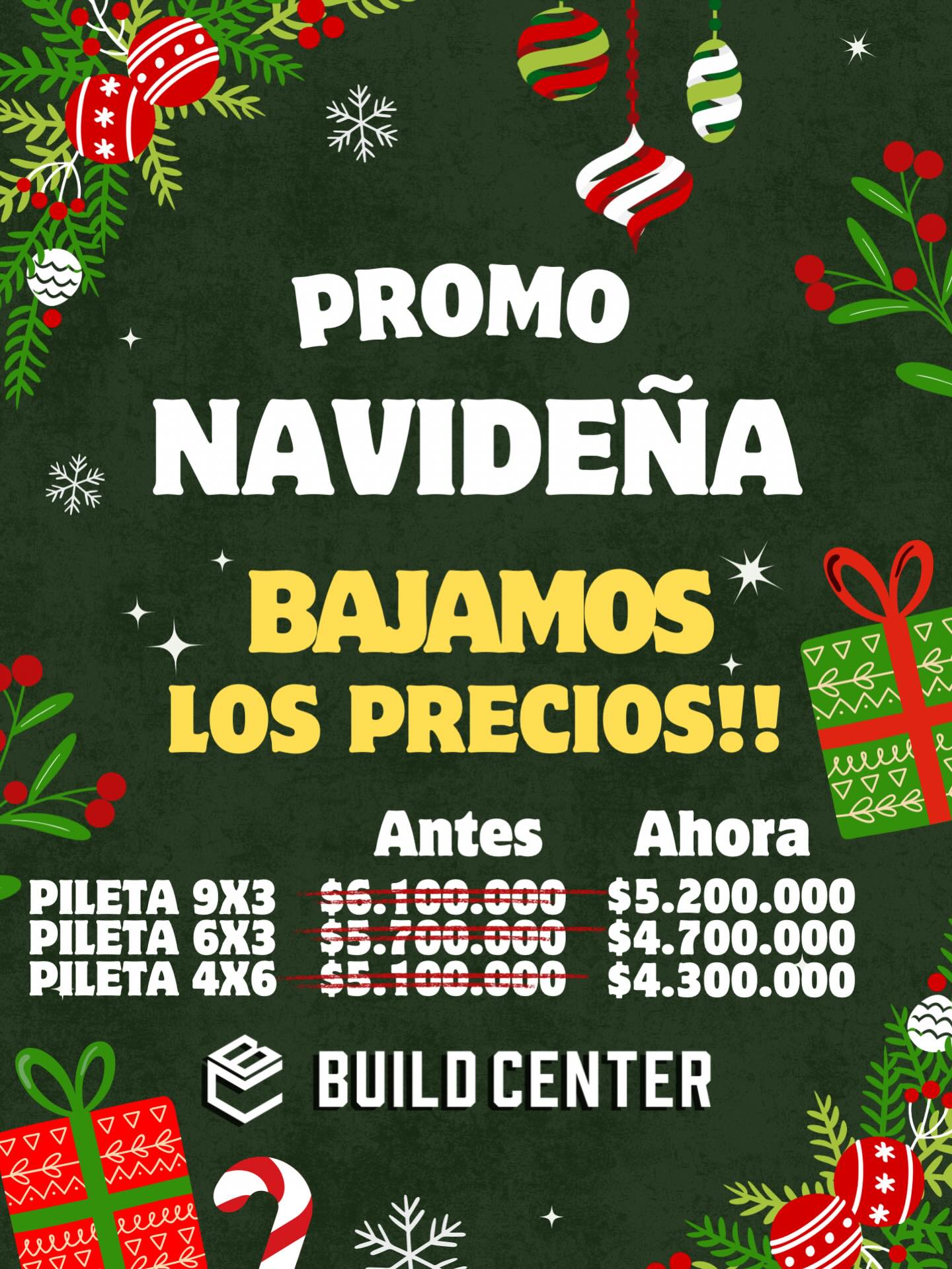 Build - 🎁 ¡PROMO NAVIDEÑA IMPERDIBLE! Este diciembre bajamos los ...