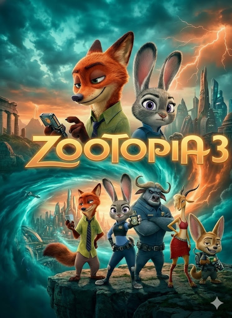 Honored - 🎬 Zootopia 3 (2026) 🐾🌆 Starring: Ginnifer Goodwin as Judy ...