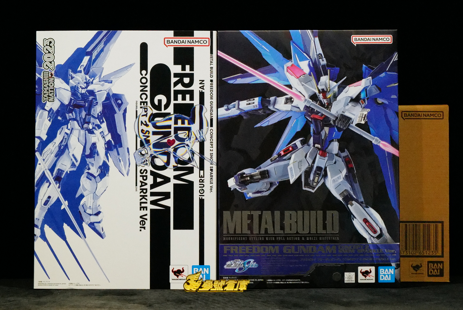 參號倉庫到貨魂商店限定METAL BUILD 自由鋼彈雪耀Ver. CONCEPT 2 SNOW