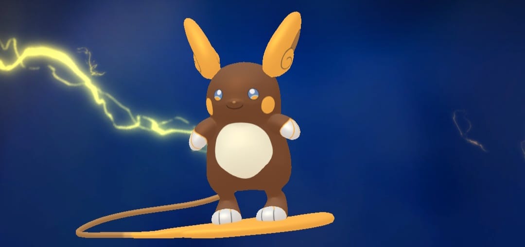 Shiny Alolan Raichu 6IV Pokemon Scarlet & Violet Fast Trade