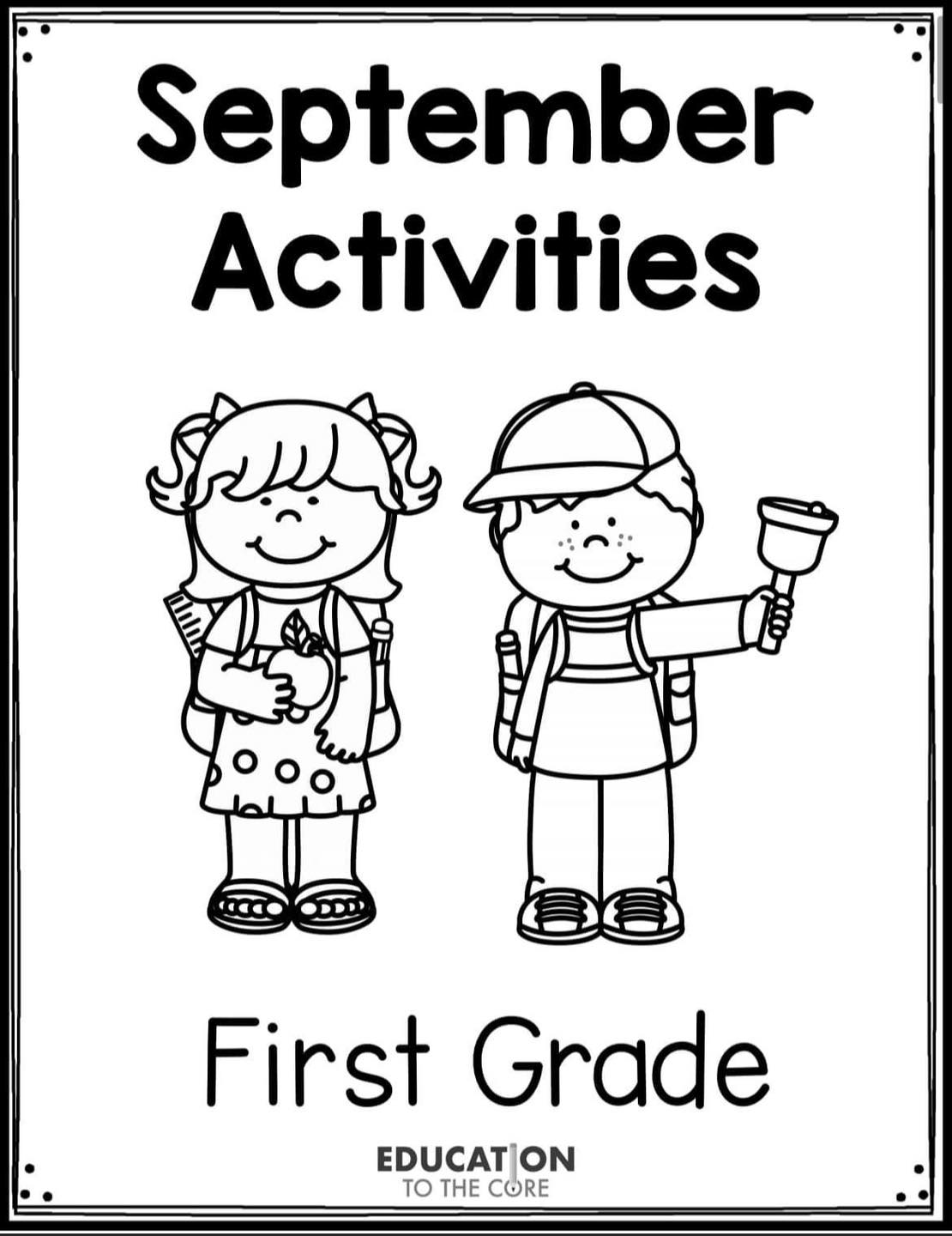 September Packets are ready for... - Education to the Core | Facebook