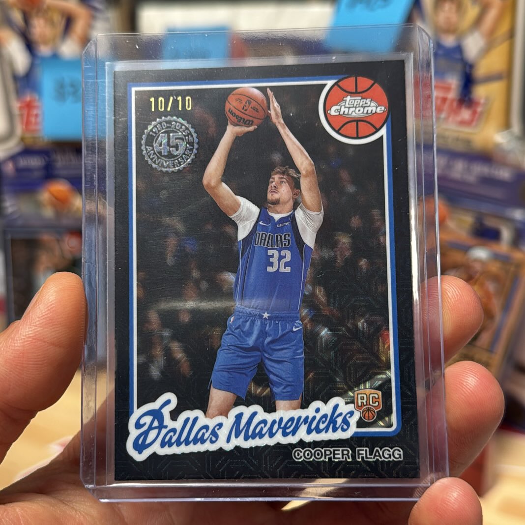 IG LIVE STAYS HOT ? Cooper Flagg Black Mojo /10 ? @topps ?