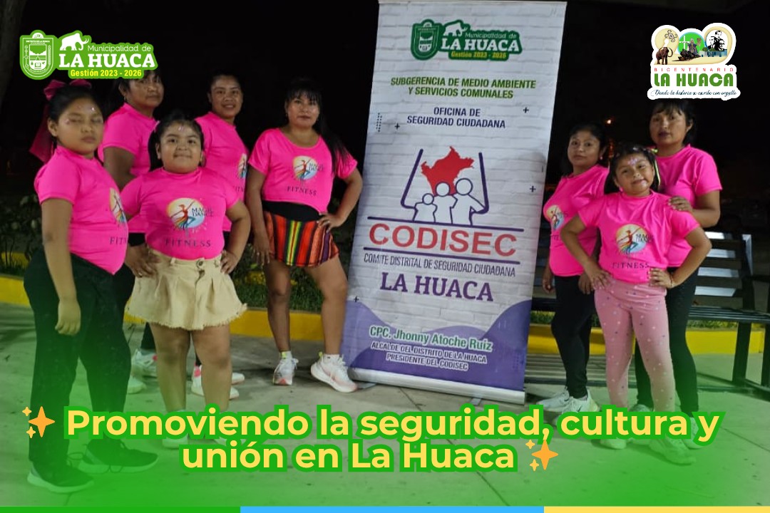 Municipalidad - #CrecemosJuntos Promoviendo la seguridad, cultura y ...