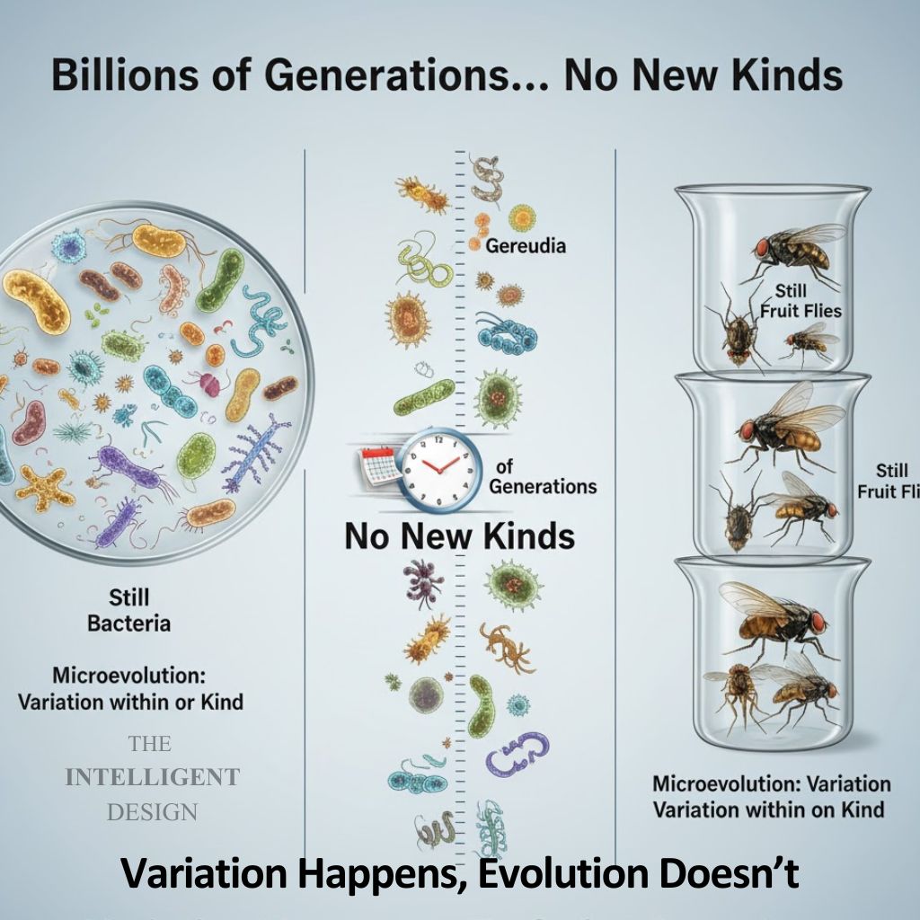 𝐈𝐬 𝐌𝐚𝐜𝐫𝐨𝐞𝐯𝐨𝐥𝐮𝐭𝐢𝐨𝐧 𝐑𝐞𝐚𝐥𝐥𝐲... - The Intelligent Design | Facebook