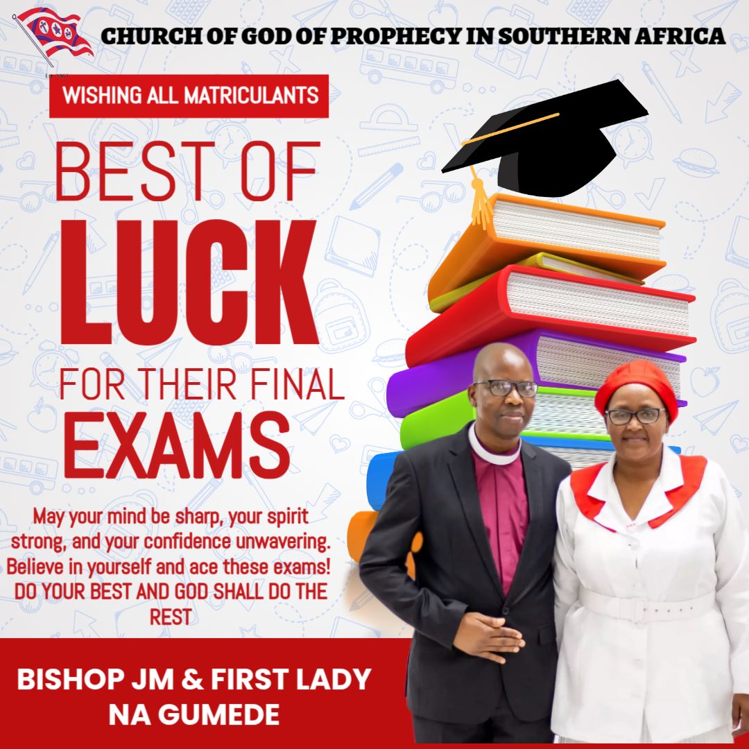 Church - All the best to the Matric Class of 2025🎊🎉🎊🎈 #isukile2025 # ...