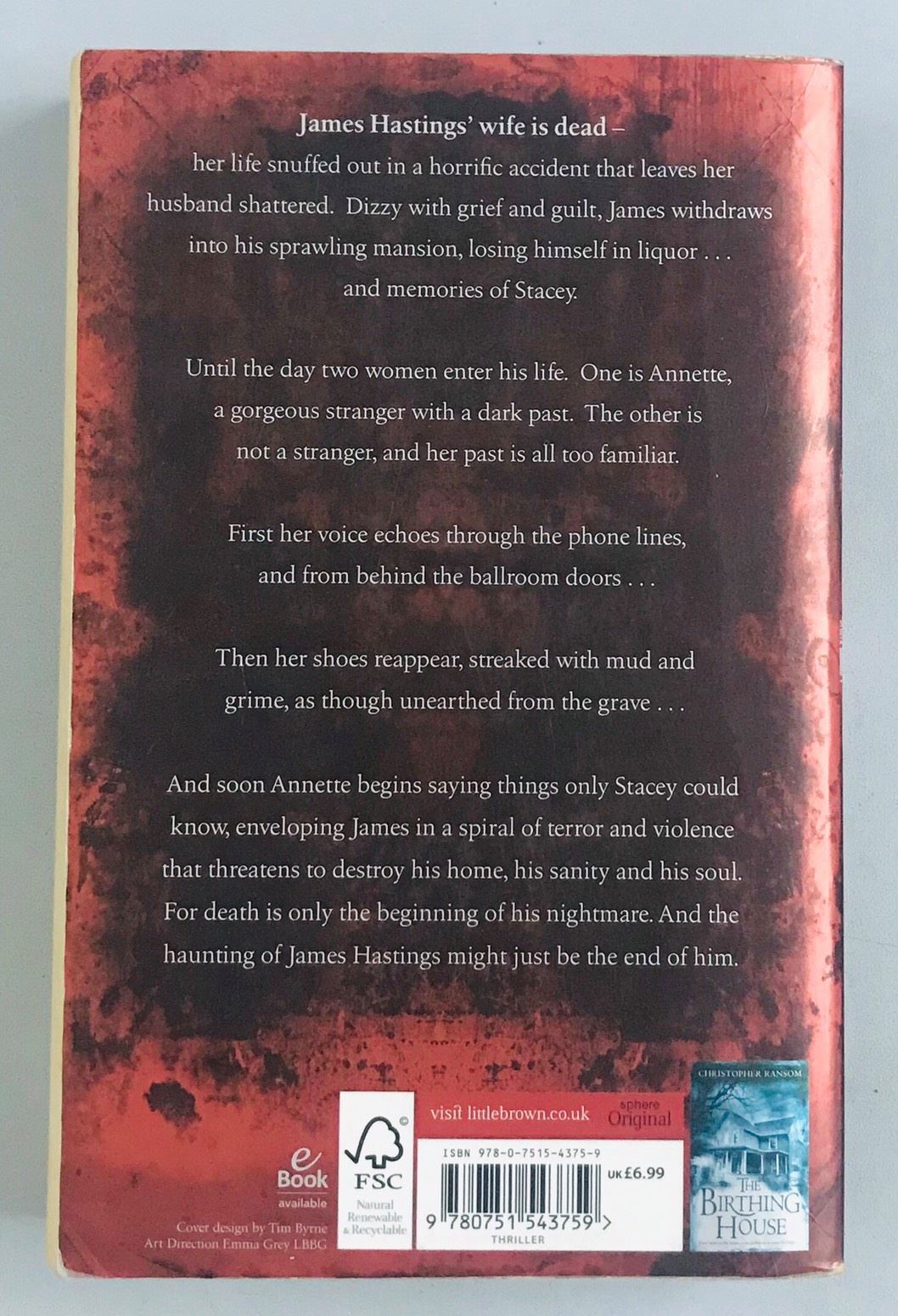 The Haunting of James Hastings โดย Christopher Ransom นักเขียนนวนิยาย ...