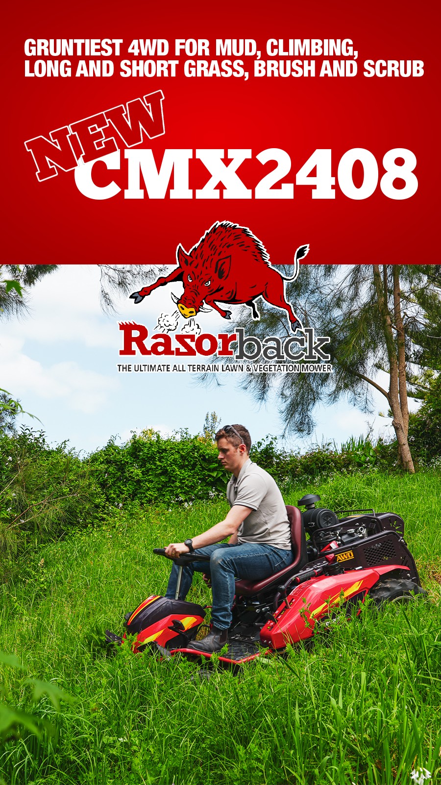 MCM - Razorback CMX2408 – Power Meets Precision. Meet the next ...