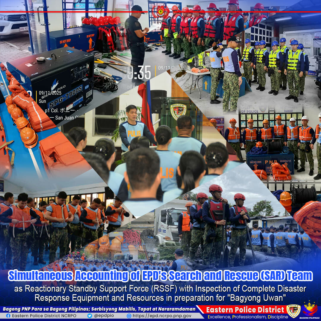 In preparation for the... - Eastern Police District NCRPO | Facebook