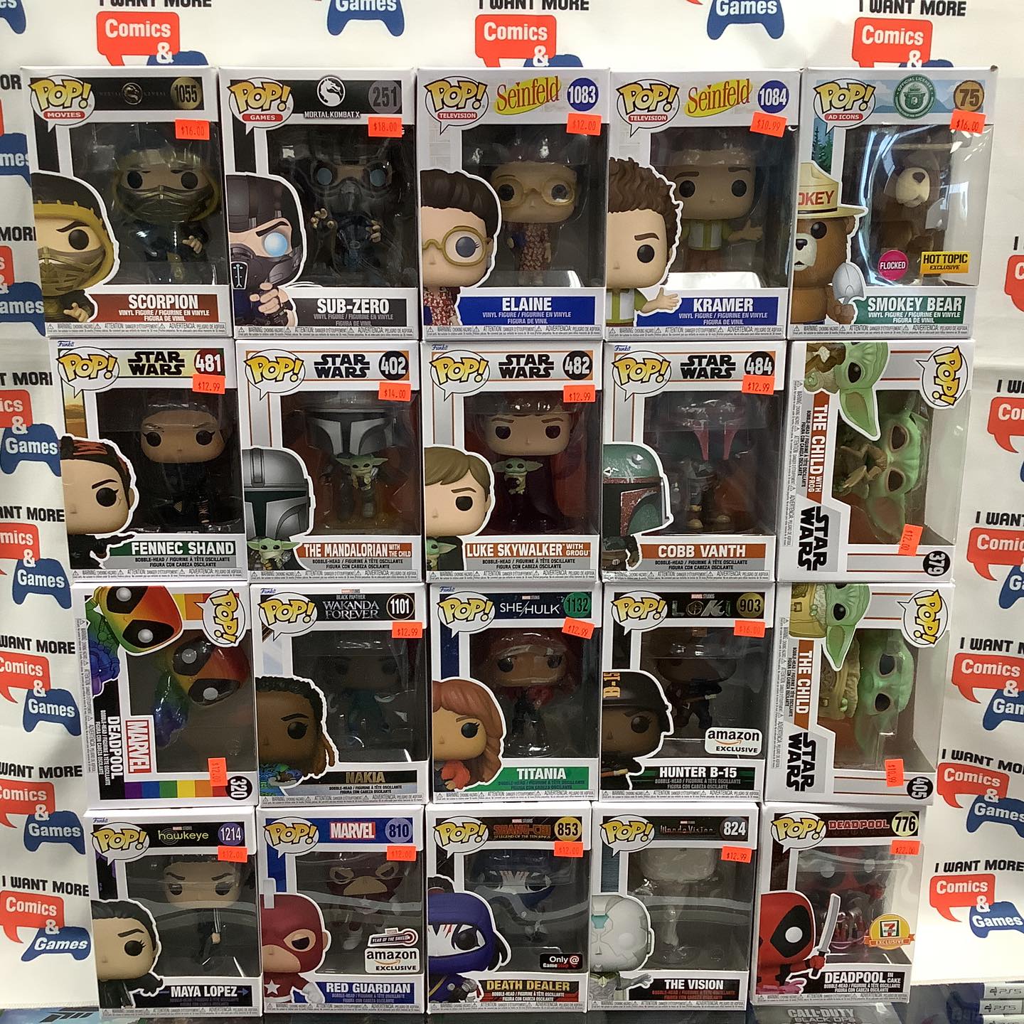 New Pops Sunday! Plenty of anime,... - I Want More Comics