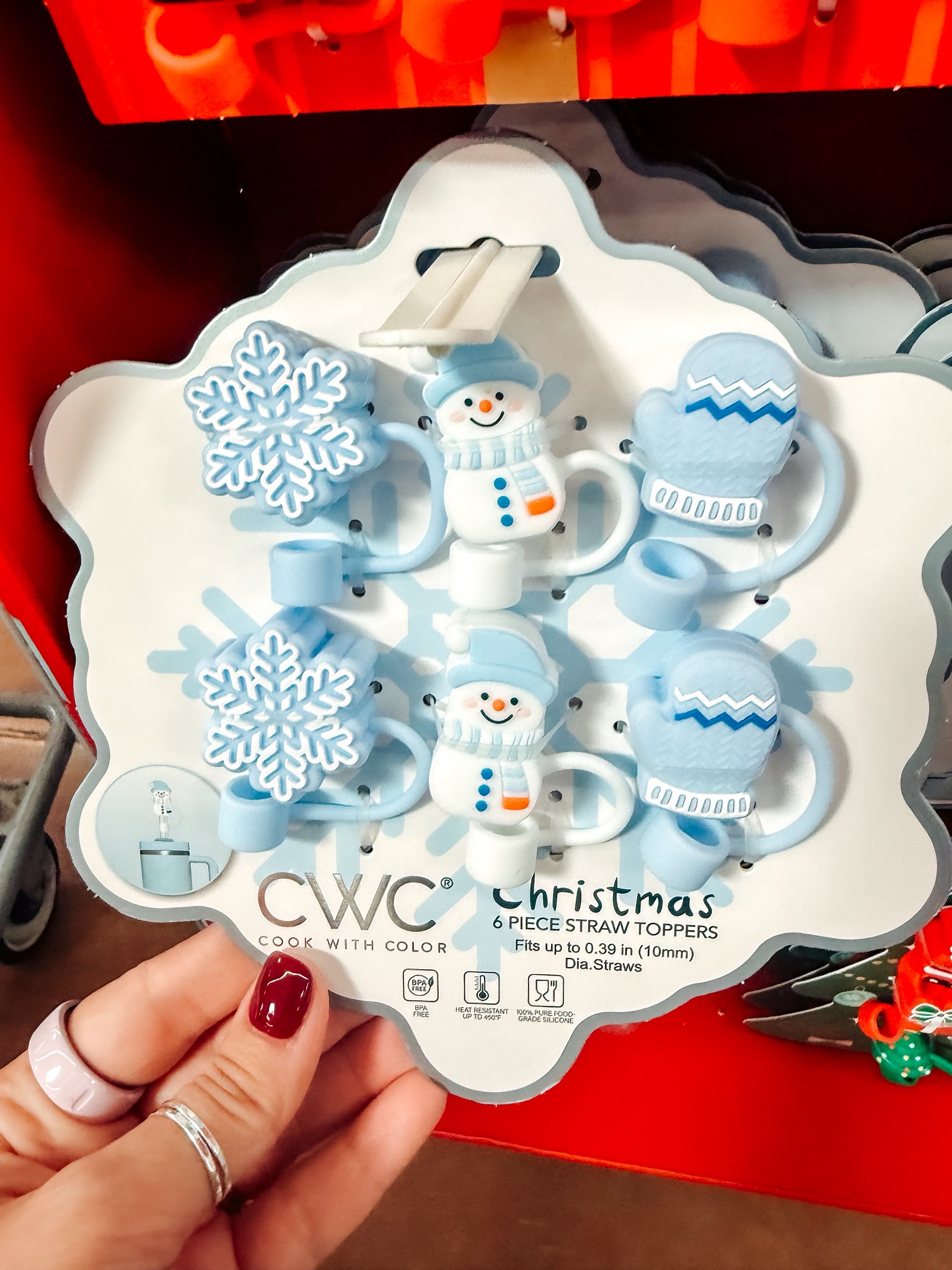 Brienna Renee - LOOK AT ALL the holiday straw toppers from... | Facebook