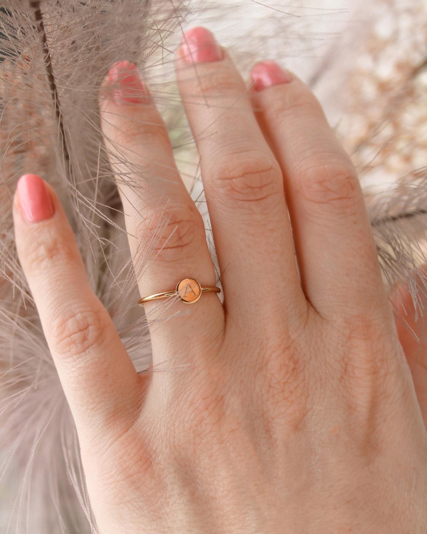Saint Clairmont - Initiaal ring Jouw eigen initiaal, of...