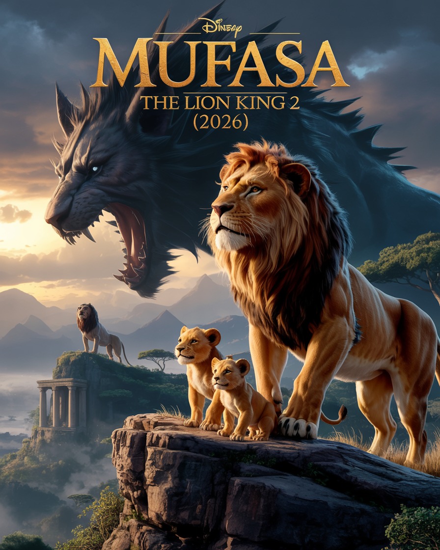 Disney - 🎬 Mufasa: The Lion King 2 (2026) 🦁🌅🌿 Starring (Voices): James ...