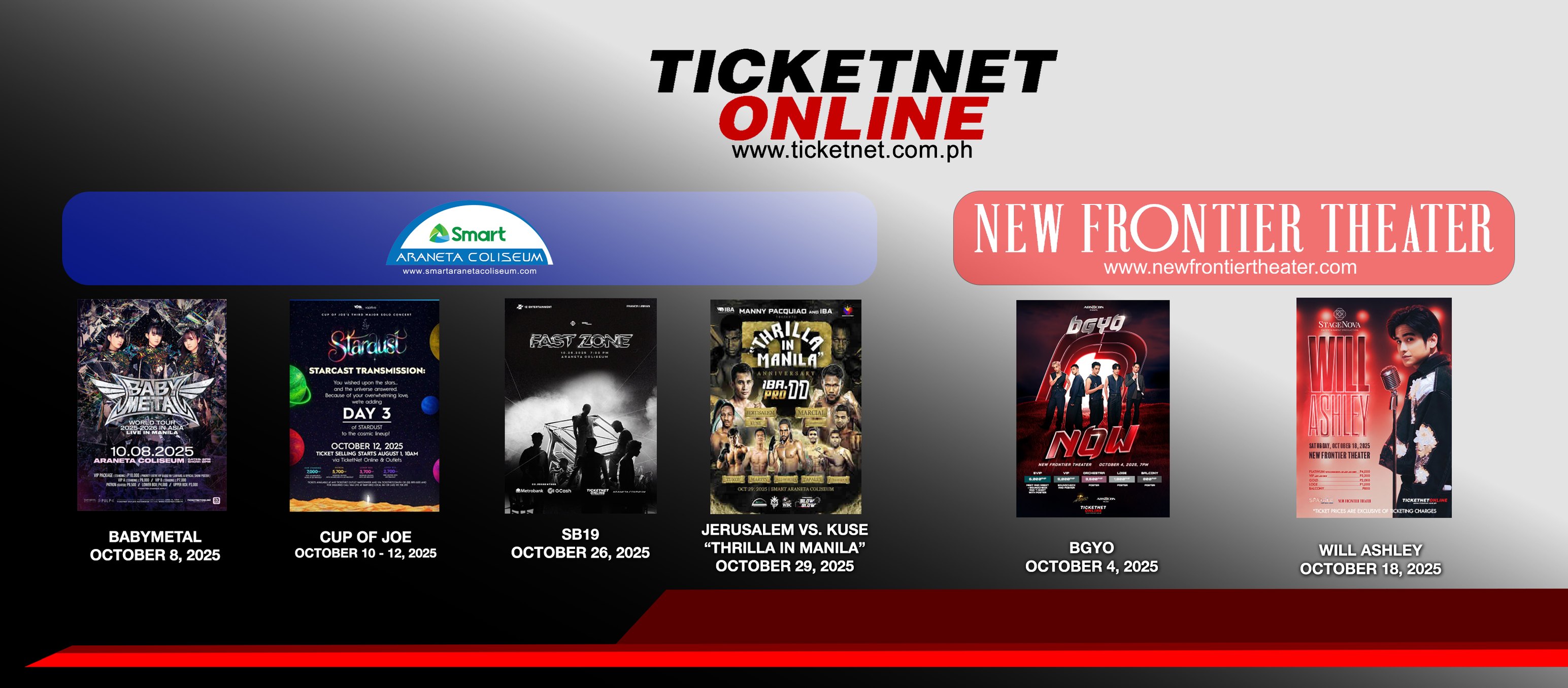 TicketNet | Quezon City