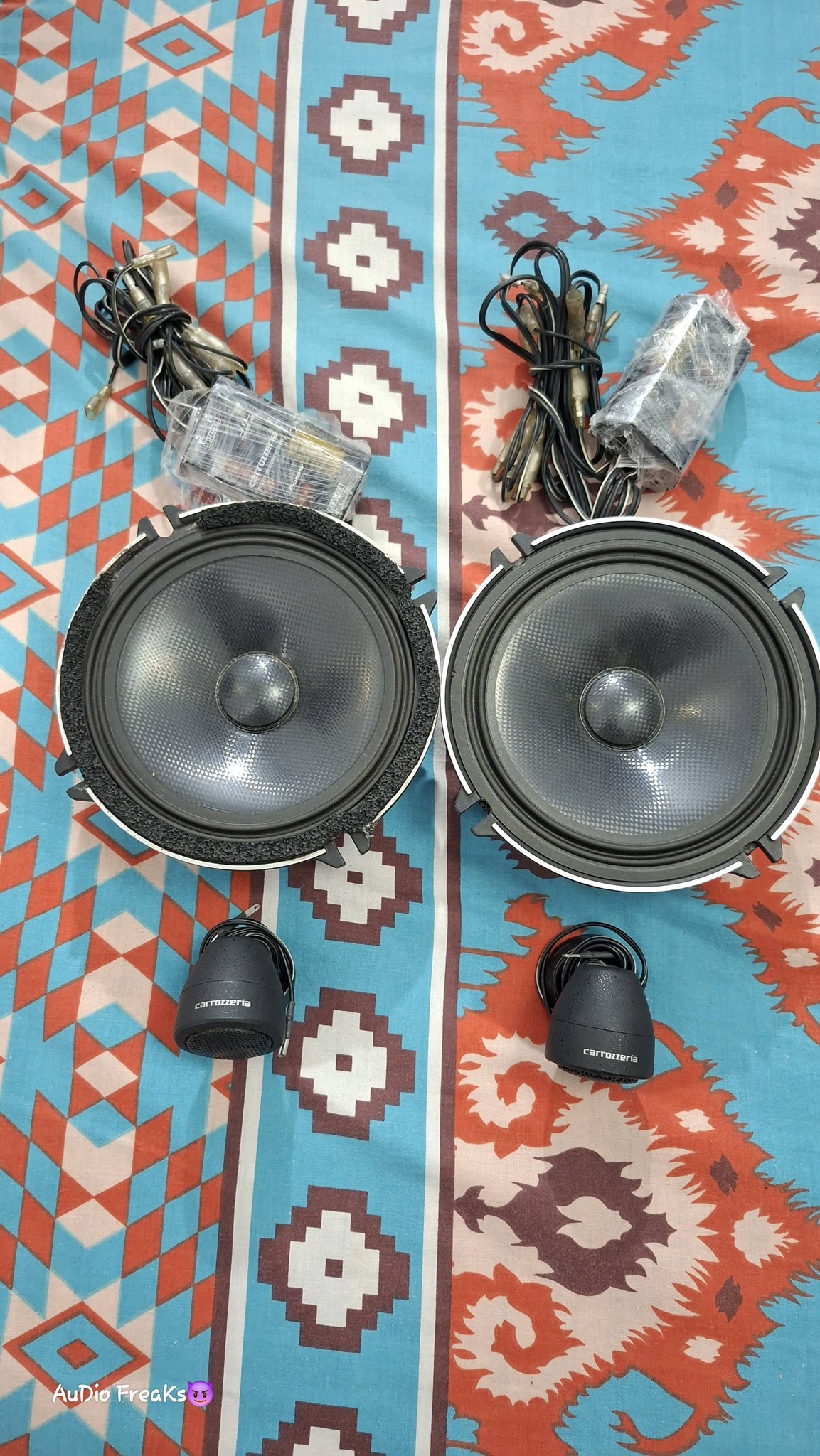 Pioneer Carrozzeria TS-C1720A 2 Way Components Speakers With