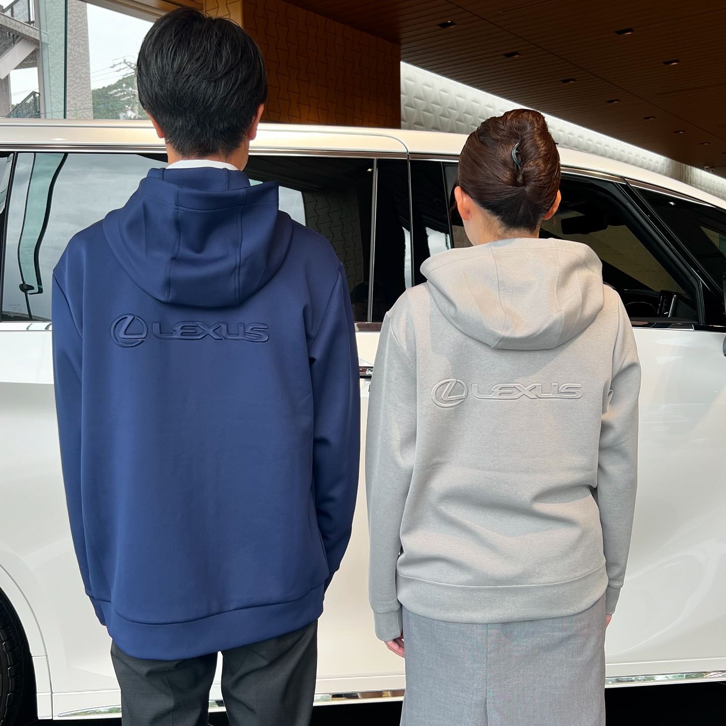 LEXUS Admiral フルジップパーカー グレー　新品定価25300円 新作レクサスコレクション②】 レクサス長良でございます。 前回に