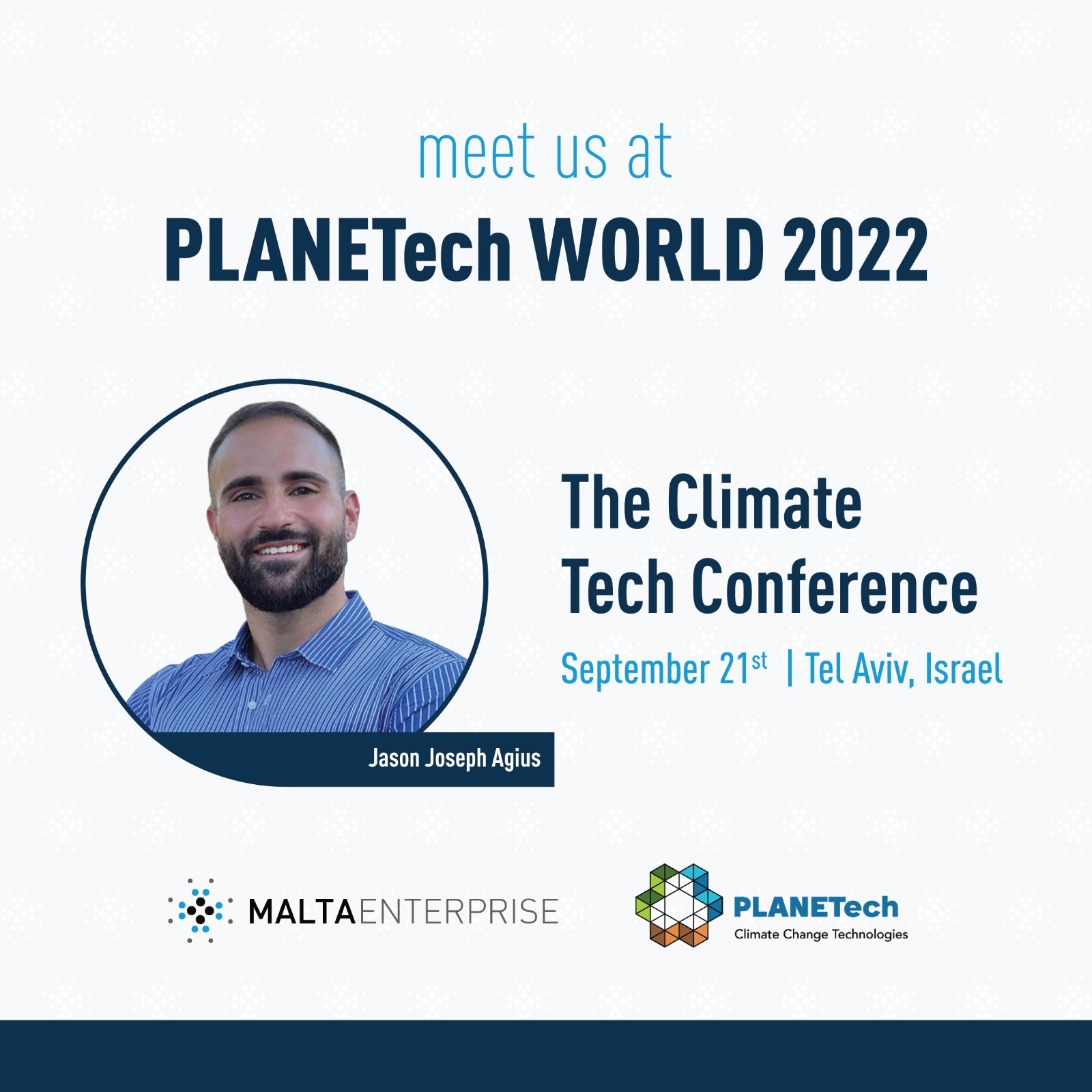 ‼️ Meet us at PLANETech World 2022‼️... - Malta Enterprise