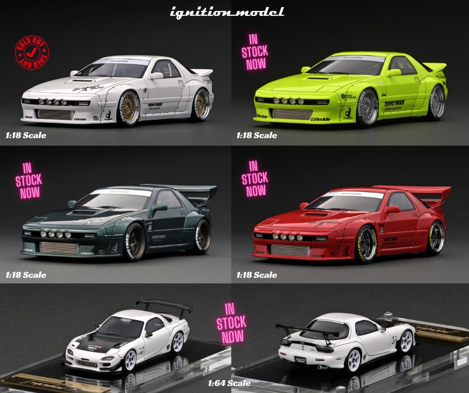 Ignition Model 新到貨 New arrivals! 1/43 FEED Mazda RX-7 (FD3S