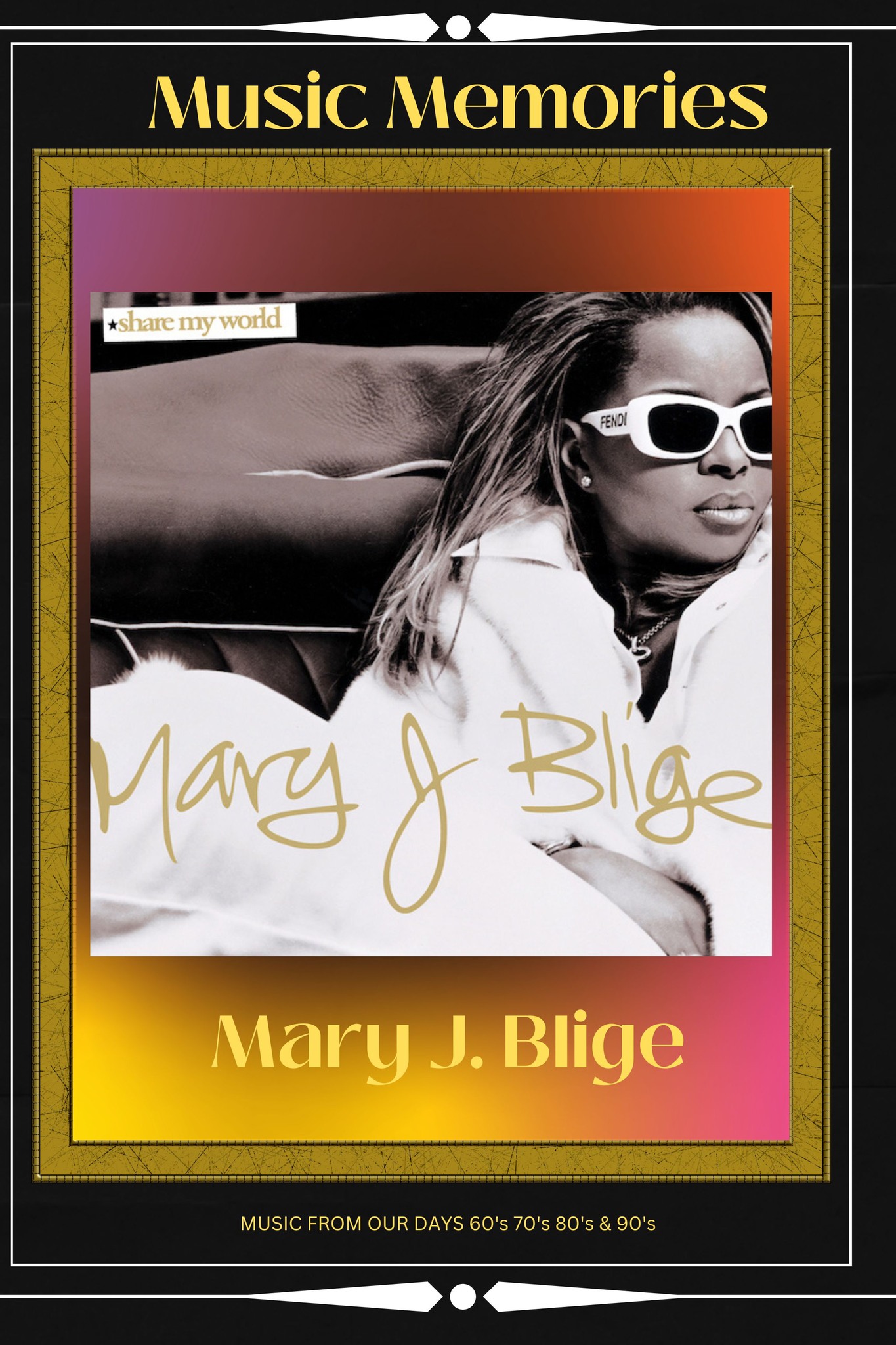 Mary J. Blige released 'Share My World' 29 years ago on 22nd April