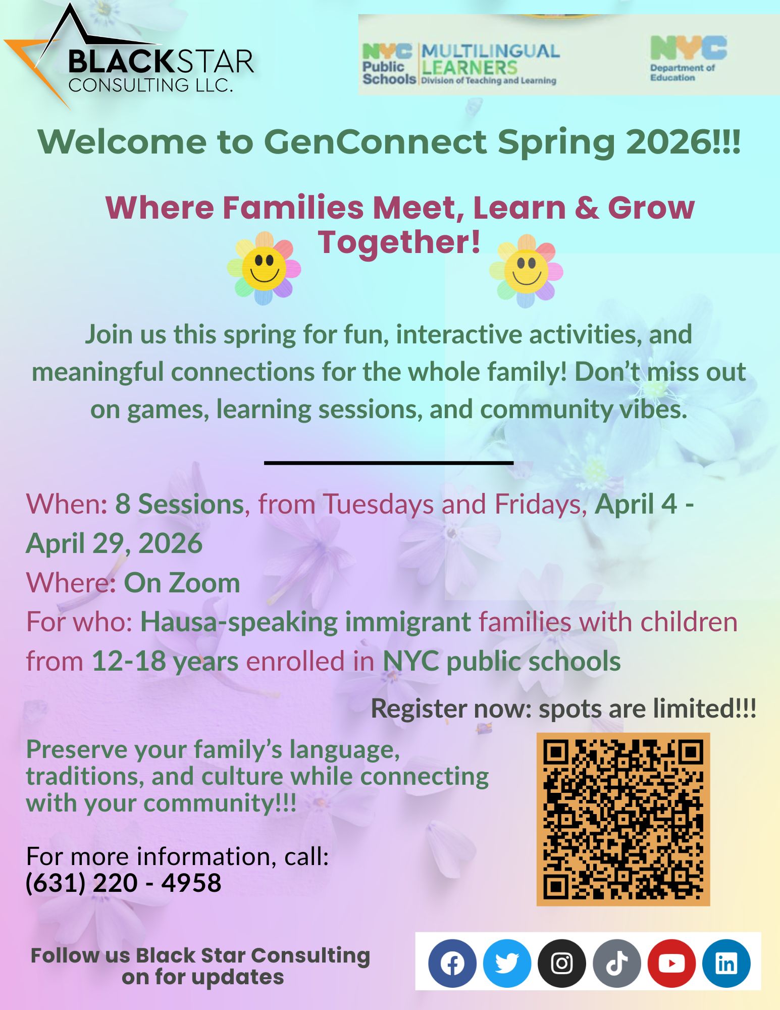 BlackStar - Lets Connect at the GenConnect Spring 2026, Where Families ...