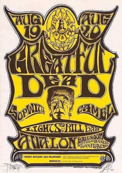 Undoubtedly, here is the most famous poster from the 60's and