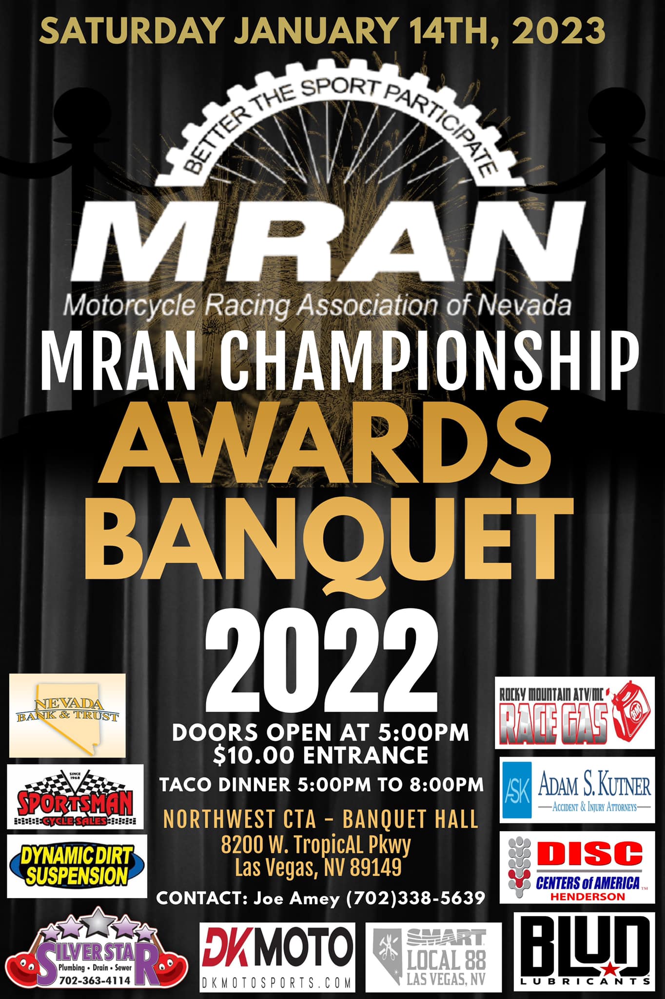 MRAN Racing - The 2022 MRAN Awards Banquet is set for... | Facebook