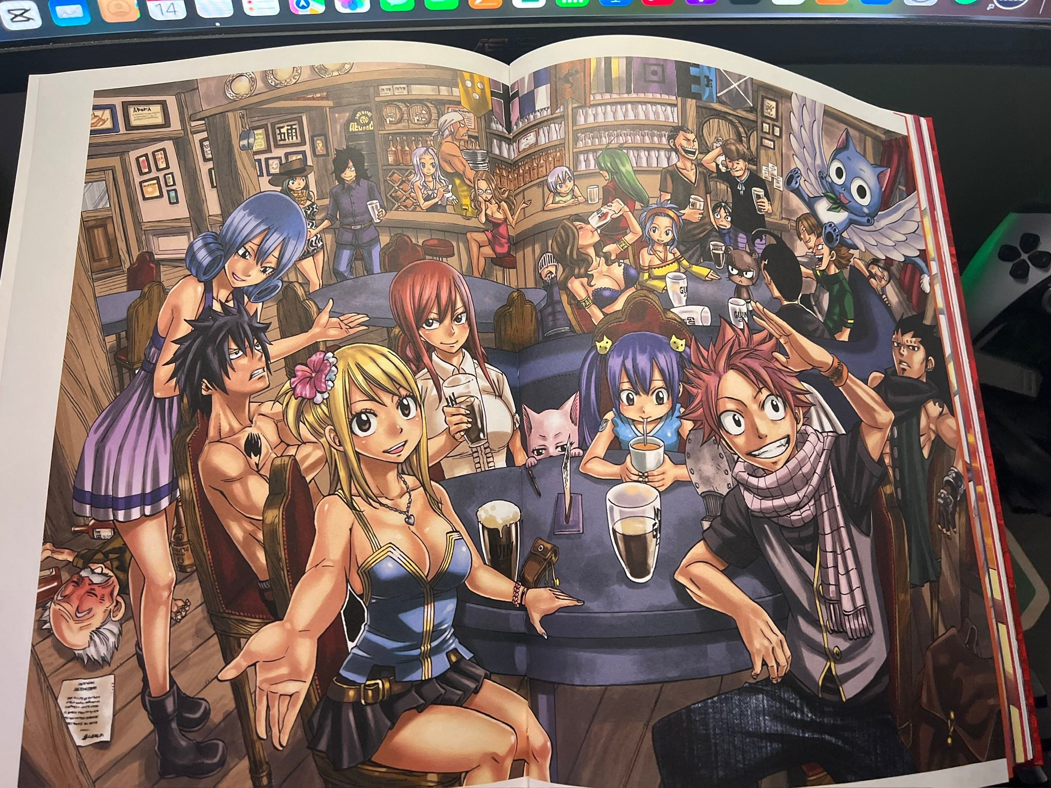 MAGNOLIA - Fairy Tail Anime Manga Illustrations 1+2+Alpha - Art Book