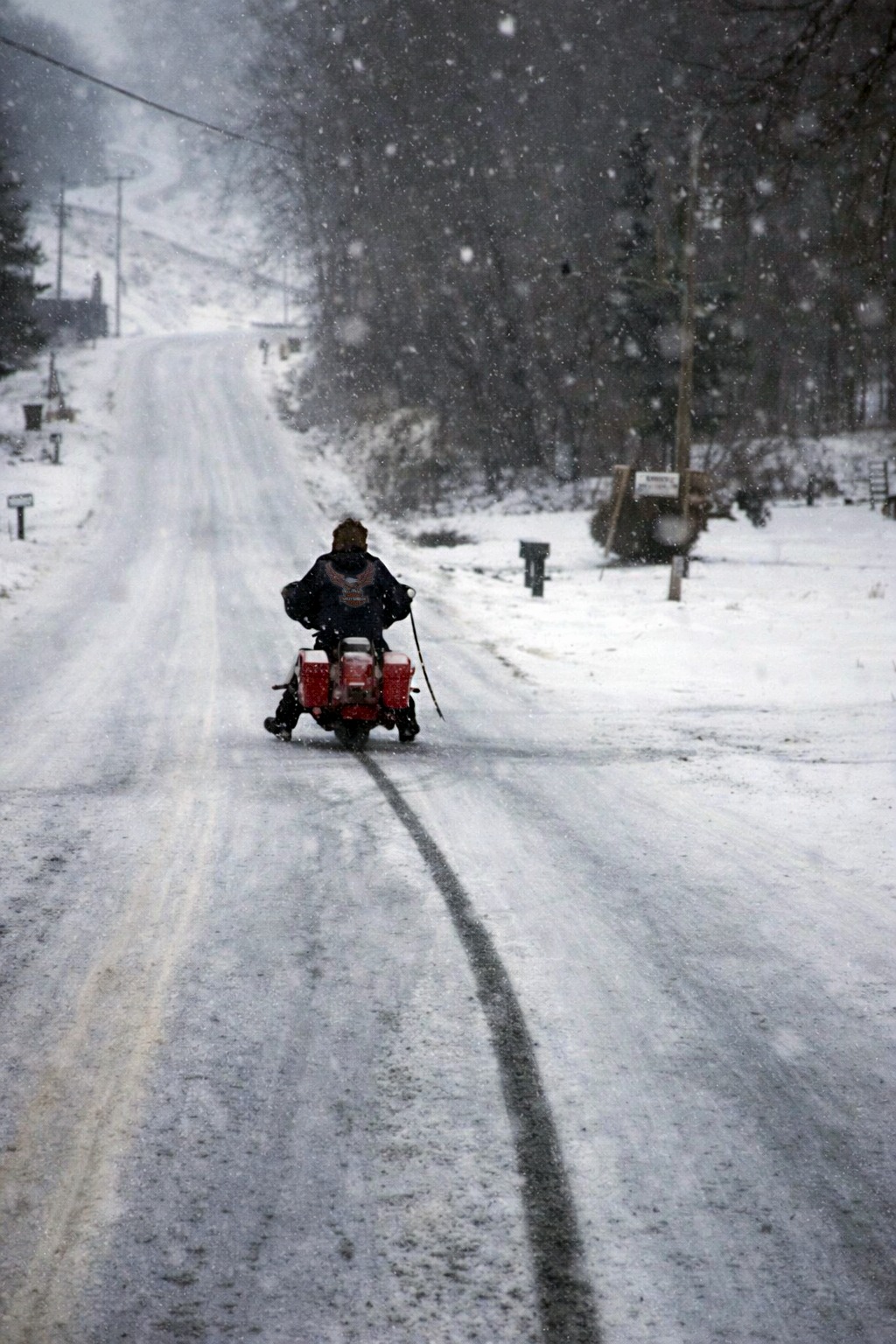 Harley - Cold roads don’t scare real riders. ️💪🏍️ | Facebook